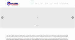 Desktop Screenshot of medi-code.com